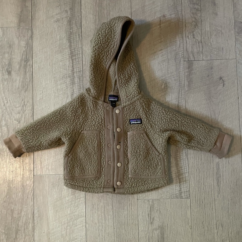 Patagonia retro pile fleece jacket